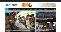 Desktop Screenshot of islampers.com